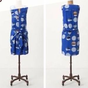 Leifsdottir Anthropologie Silk Dress